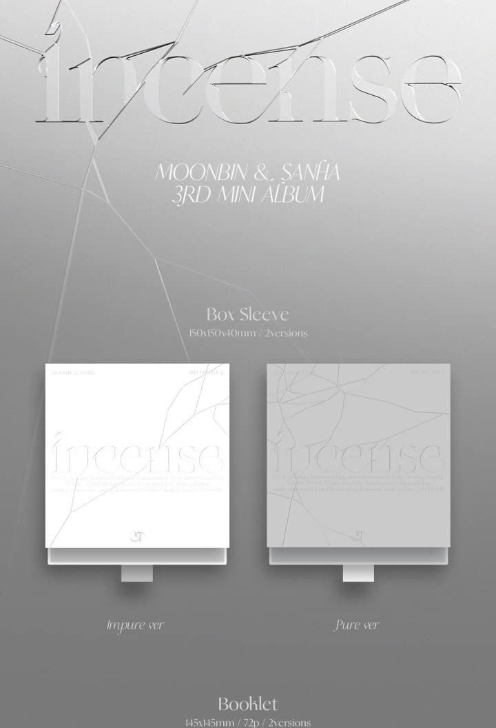 Amazon.com: ASTRO MOONBIN & SANHA incense 3rd Mini Album CD+Poster